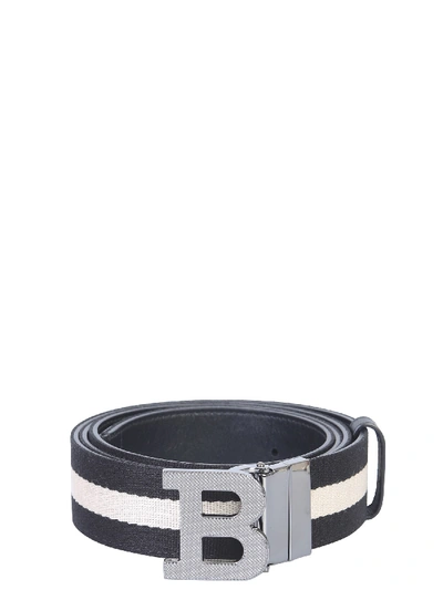 Shop Bally Buckle Belt In Black