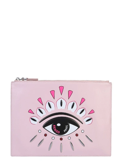 Shop Kenzo Large Pouch In Pink