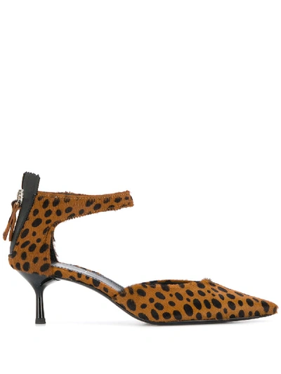 CHEETAH PRINT PUMPS