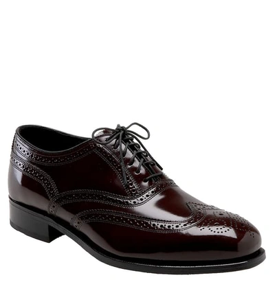 Shop Florsheim 'lexington Six-eye' Oxford In Burgundy