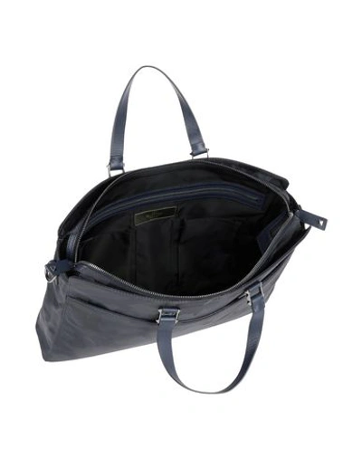 Shop Valentino Work Bag In Dark Blue