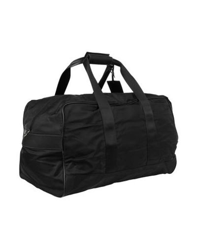 Shop Prada Travel & Duffel Bag In Black