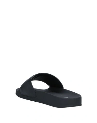 Shop Marcelo Burlon County Of Milan Sandals In Black