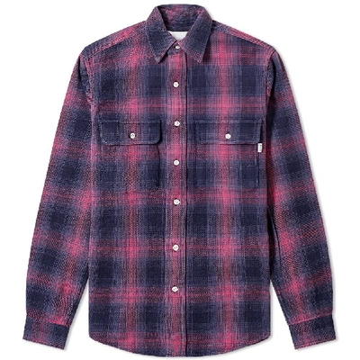 Shop Adsum Check Workshirt In Pink