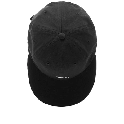 Shop Adsum Piece Dyed Core Logo Hat In Black