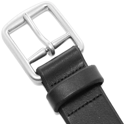 Shop Polo Ralph Lauren Leather Casual Belt In Black