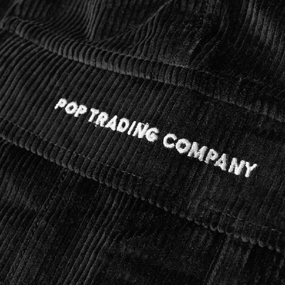 Shop Pop Trading Company Pop Trading Company Cord Cargo Pant In Black