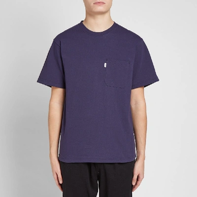 Shop Adsum Pocket Tee In Blue