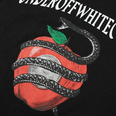 Shop Off-white X Undercover Apple Tee In Black