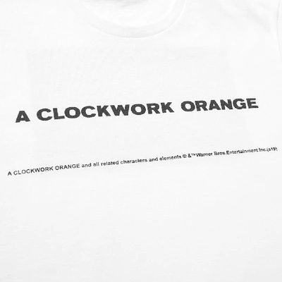 Shop Undercover X A Clockwork Orange Back Print Tee In White