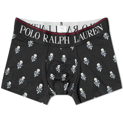 Polo Ralph Lauren All Over Skull Trunk In Black