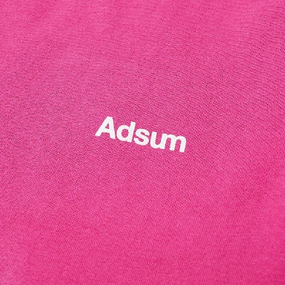 Shop Adsum Core Logo Tee In Pink