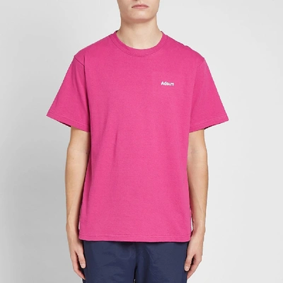 Shop Adsum Core Logo Tee In Pink