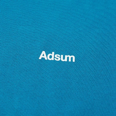 Shop Adsum Core Logo Tee In Blue