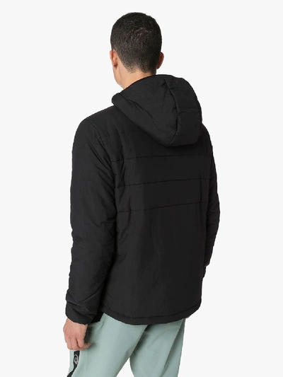 Shop Pas Normal Studios Black Off Race Thermal Jacket