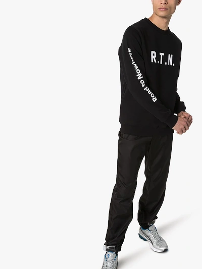 Shop Pas Normal Studios Black R.t.n Sweatshirt