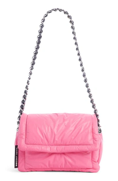Shop The Marc Jacobs The Pillow Leather Shoulder Bag In Trixie