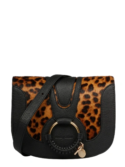 Shop See By Chloé Black Leather Shoulder Bag