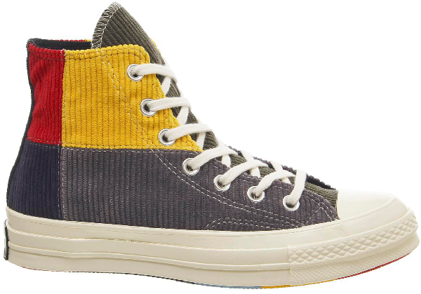 grey and gold converse