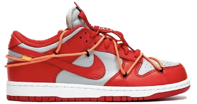 room Verborgen whisky Pre-owned Nike Dunk Low Off-white University Red In University Red/university  Red-wolf Grey | ModeSens