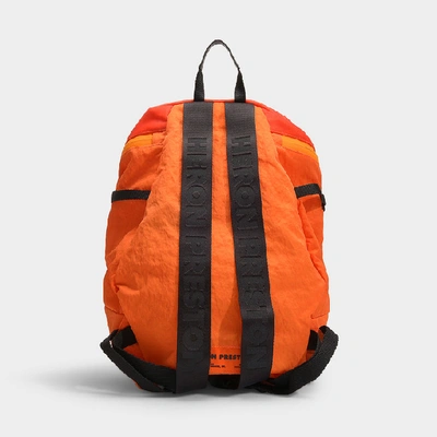 Shop Heron Preston Dots Ctnbm Foldable Backpack In Orange