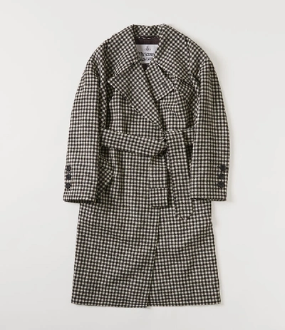 Shop Vivienne Westwood Wilma Coat Black/natural