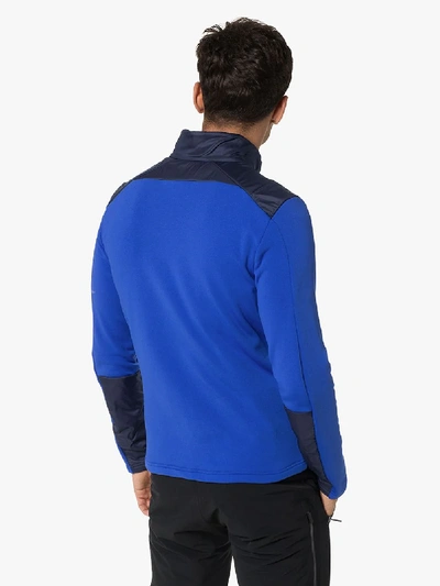 Shop Kjus Blue Calderas Midlayer Jacket