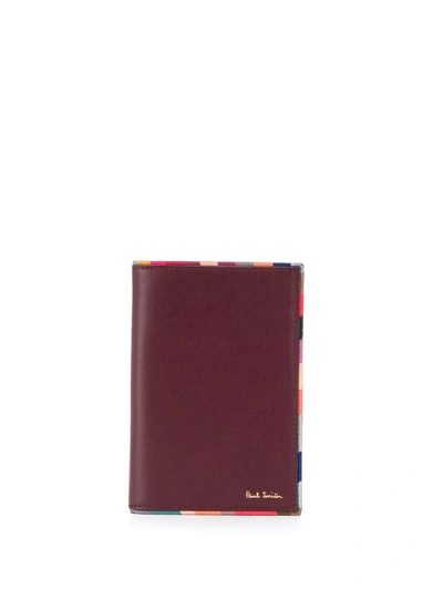 Shop Paul Smith Logo Stamp Purse In Red