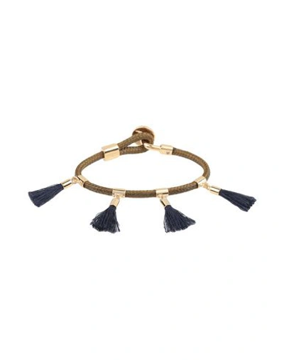 Shop Chloé Bracelets In Military Green