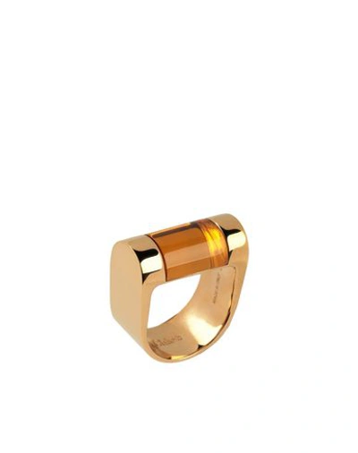 Shop Chloé Ring In Yellow