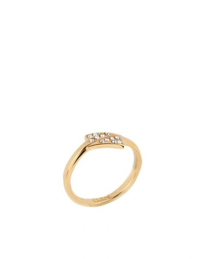 Shop Chloé Ring In Gold