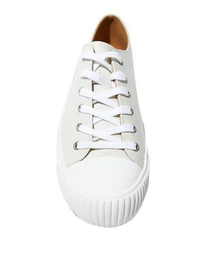 Shop Jil Sander Sneakers In White