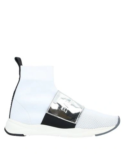 Shop Balmain Sneakers In White