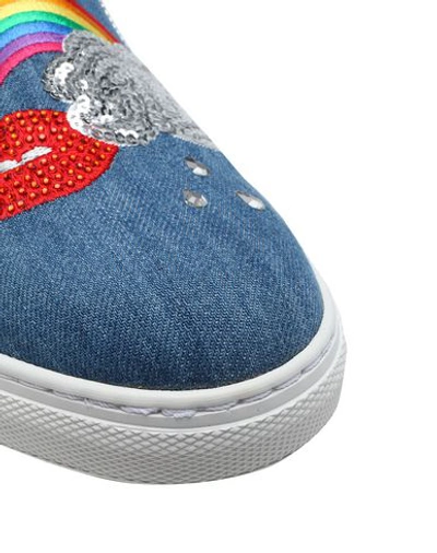 Charlotte Olympia Sneakers In Slate Blue