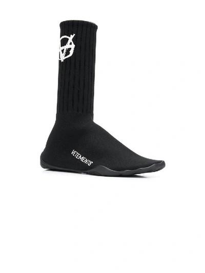 Shop Vetements Karate Anarchy Sock Sneakers