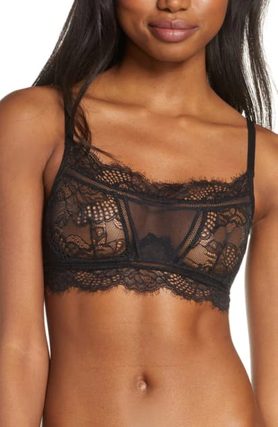 Shop Thistle & Spire Amore Wired Bralette In Black