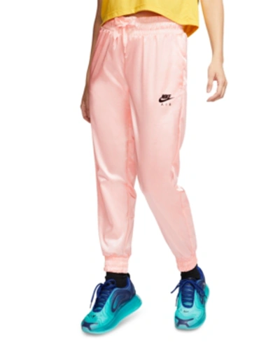 Shop Nike Women's Air Satin Track Pants In Ech Pk