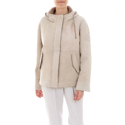 Shop Brunello Cucinelli Jacket In Beige