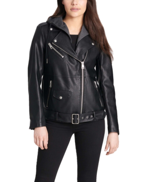 levi leather jacket womens