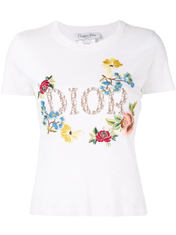 dior embroidered shirt
