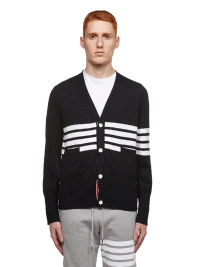 Shop Thom Browne Cardigan Con Barca