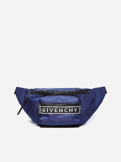 Shop Givenchy Light 3 Nylon Belt Bag With Logo