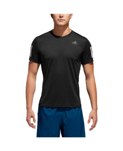 Shop Adidas Originals Men's Own The Run T-shirt In Black