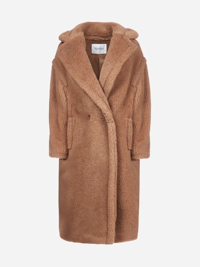 Shop Max Mara Teddy Bear Icon Fur Coat