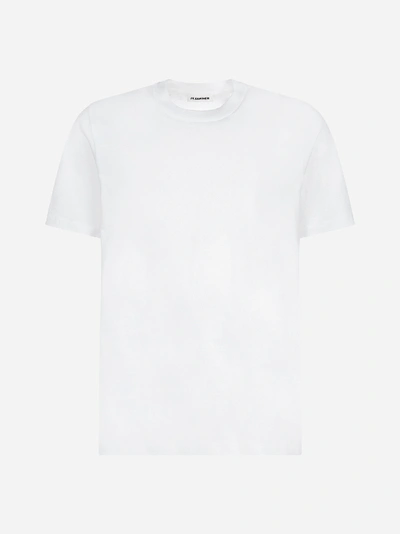 Shop Jil Sander T-shirt In Cotone