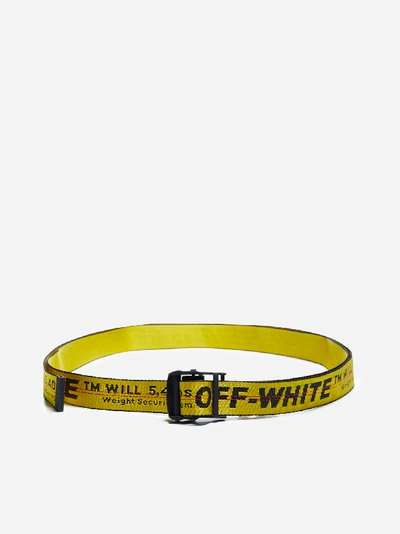 Shop Off-white Cintura Industrial Con Logo