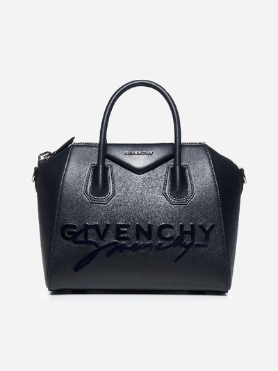 Givenchy Borsa Antigona Small In Pelle Con Logo ModeSens
