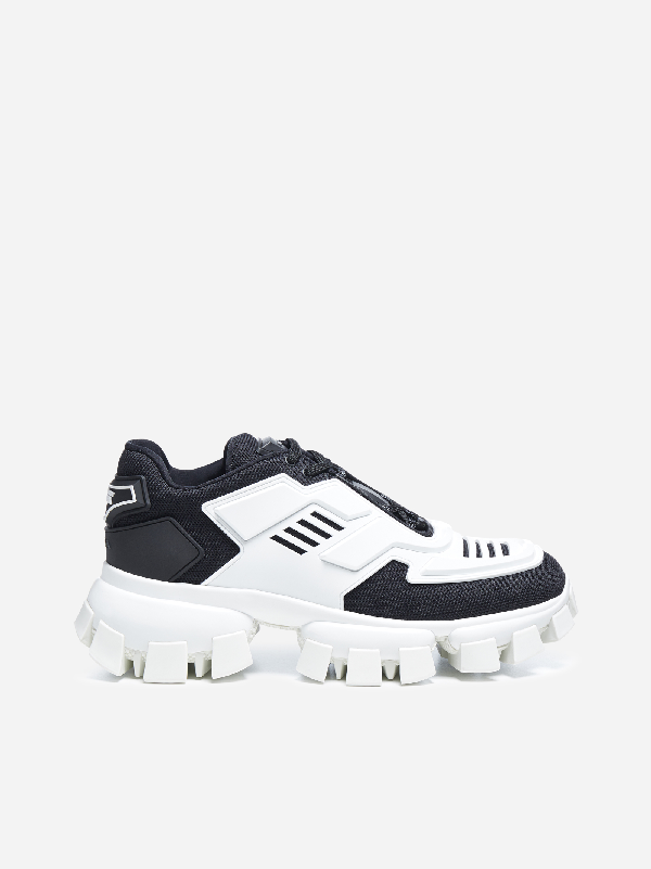 prada cloudbust thunder white and grey