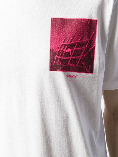 Shop Off-white Printed T-shirt In White