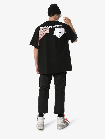 Shop Off-white Printed T-shirt In Black